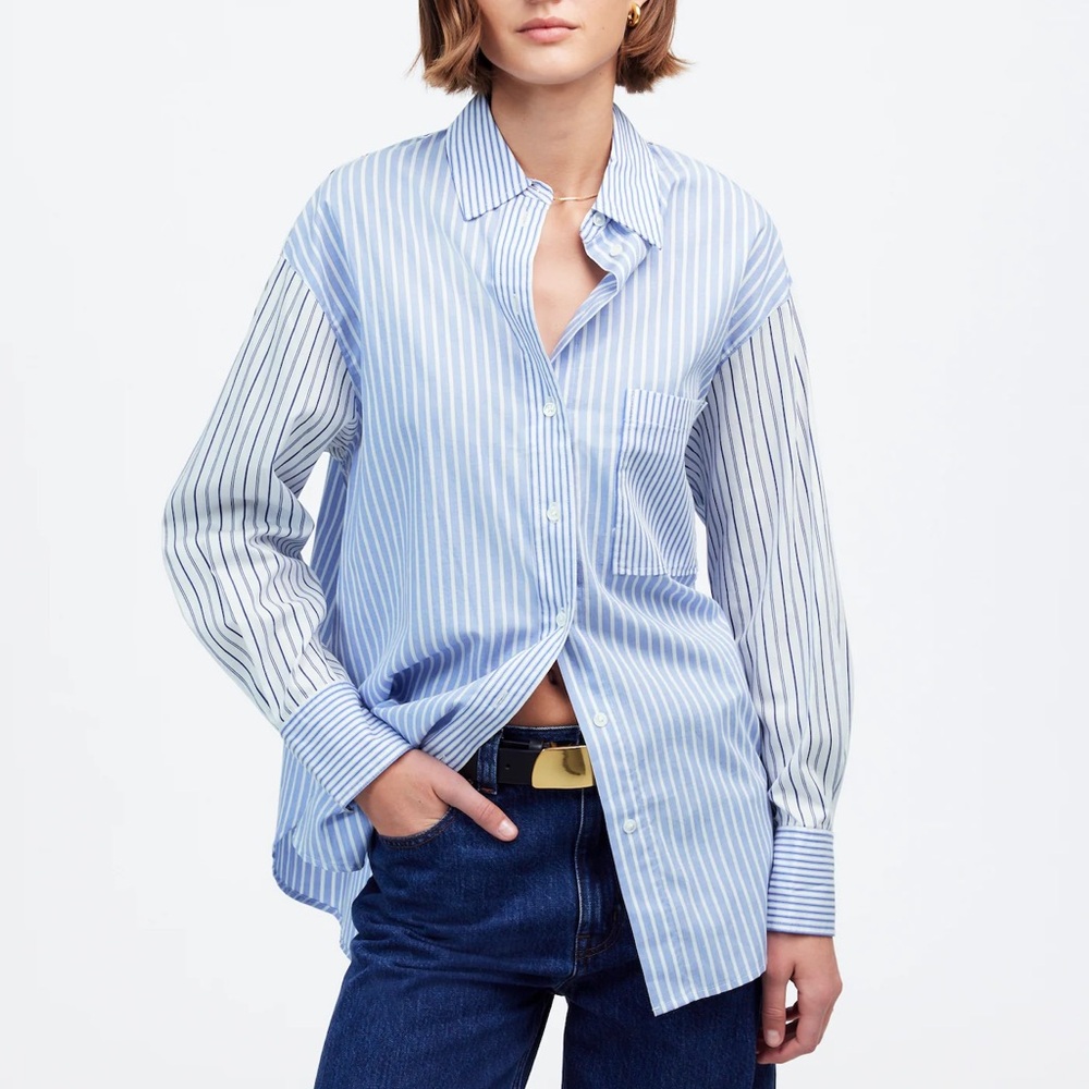 Madewell Oversized Button-Up Shirt
